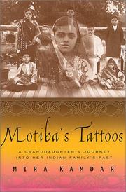 Front cover of Motiba's tattoos by Mira Kamdar
