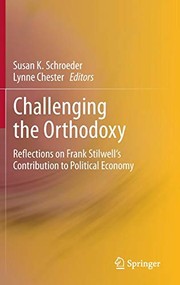 Front cover of Challenging the Orthodoxy by Susan K. Schroeder