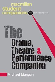 Front cover of The Drama, Theatre and Performance Companion by Michael Mangan