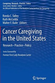 Cover of Cancer Caregiving in the United States by Ronda C. Talley