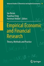 Front cover of Empirical Economic and Financial Research by Jan Beran