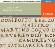 Cover of Libro de arte coquinaria by Maestro Martino.