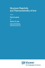 Cover of Structure/Reactivity and Thermochemistry of Ions by Pierre Ausloos