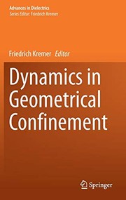 Front cover of Dynamics in Geometrical Confinement by Friedrich Kremer
