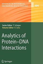 Front cover of Analytics of Protein-DNA Interactions by Harald Seitz
