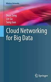 Cover of Cloud Networking for Big Data by Deze Zeng