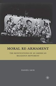 Cover of Moral Re-Armament by D. Sack