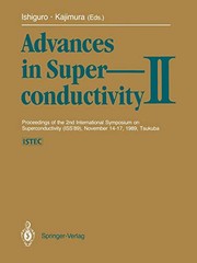 Front cover of Advances in Superconductivity II by Takehiko Ishiguro