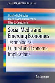 Cover of Social Media and Emerging Economies by Manlio Del Giudice