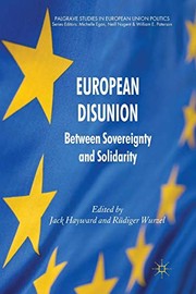 Front cover of European Disunion by J. Hayward