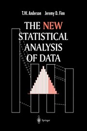 Front cover of The New Statistical Analysis of Data by T.W. Anderson