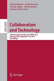 Cover of Collaboration and Technology by Nelson Baloian