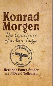 Cover of Konrad Morgen by H. Pauer-Studer