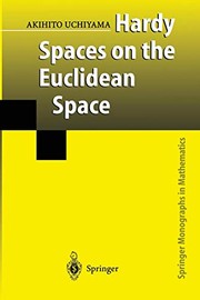 Front cover of Hardy Spaces on the Euclidean Space by Akihito Uchiyama