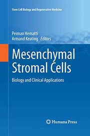 Front cover of Mesenchymal Stromal Cells by Peiman Hematti