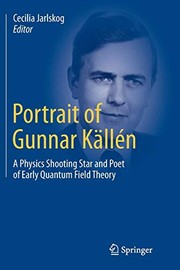 Front cover of Portrait of Gunnar Källén by Cecilia Jarlskog