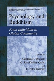 Front cover of Psychology and Buddhism by Kathleen H. Dockett