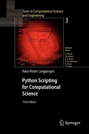 Cover of Python Scripting for Computational Science by Hans Petter Langtangen