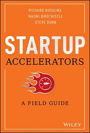 Cover of Startup Accelerators by Richard Busulwa