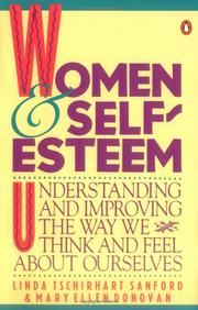 Front cover of Women and self-esteem by Linda Tschirhart Sanford