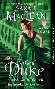 Front cover of No Good Duke Goes Unpunished by Sarah MacLean