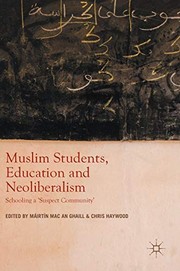 Front cover of Muslim Students, Education and Neoliberalism by Máirtín Mac an Ghaill