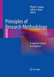 Front cover of Principles of Research Methodology by Phyllis G. Supino