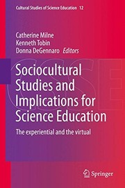 Front cover of Sociocultural Studies and Implications for Science Education by Catherine Milne