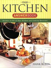 Cover of Kitchen Answer Book by Hank Rubin