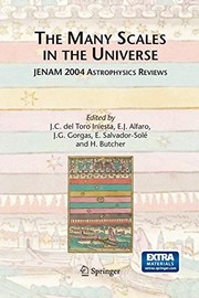 Front cover of The Many Scales in the Universe by J.C. Toro Iniesta