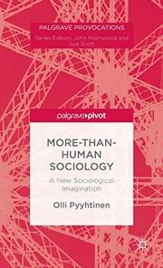 Front cover of More-than-Human Sociology by O. Pyyhtinen
