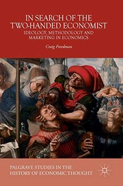 Cover of In Search of the Two-Handed Economist by Craig Freedman