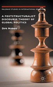 Front cover of A Poststructuralist Discourse Theory of Global Politics by Dirk Nabers