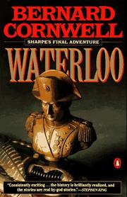 Cover of Sharpe's Waterloo by Bernard Cornwell