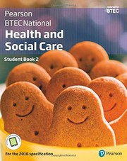 Front cover of BTEC National Health and Social Care Student Book 2 by Mary Whitehouse