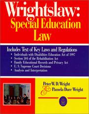 Cover of Wrightslaw by Peter W. D. Wright