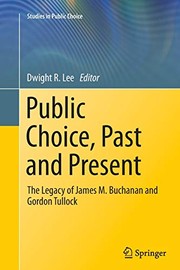 Cover of Public Choice, Past and Present by Dwight R. Lee