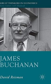 Cover of James Buchanan by D. Reisman