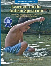 Cover of Learners on the autism spectrum by Kari Dunn Buron