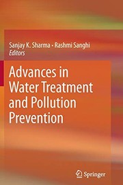 Cover of Advances in Water Treatment and Pollution Prevention by Sanjay K. Sharma