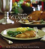 Cover of Williams-Sonoma Simple Classics Cookbook by Chuck Williams