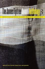 Front cover of The James Tiptree Award Anthology 3 by Karen Joy Fowler