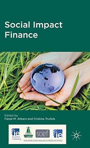 Front cover of Social Impact Finance by Cristina Trullols