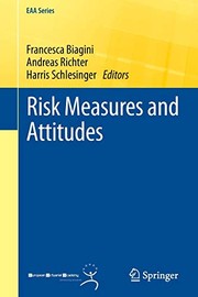 Front cover of Risk Measures and Attitudes by Francesca Biagini