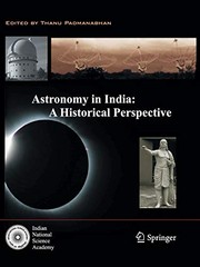 Front cover of Astronomy in India by Thanu Padmanabhan