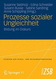 Front cover of Prozesse sozialer Ungleichheit by Susanne Siebholz