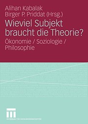 Front cover of Wieviel Subjekt braucht die Theorie? by Alihan Kabalak
