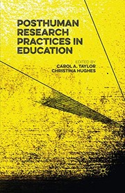 Cover of Posthuman Research Practices in Education by Carol Taylor