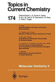 Front cover of Molecular Similarity II by Kali D. Sen