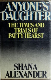 Front cover of Anyone's daughter by Shana Alexander
